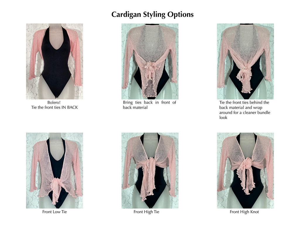 Summer Knit Cardigan Bolero Shrug Cover  Styling Options | Bali Prema