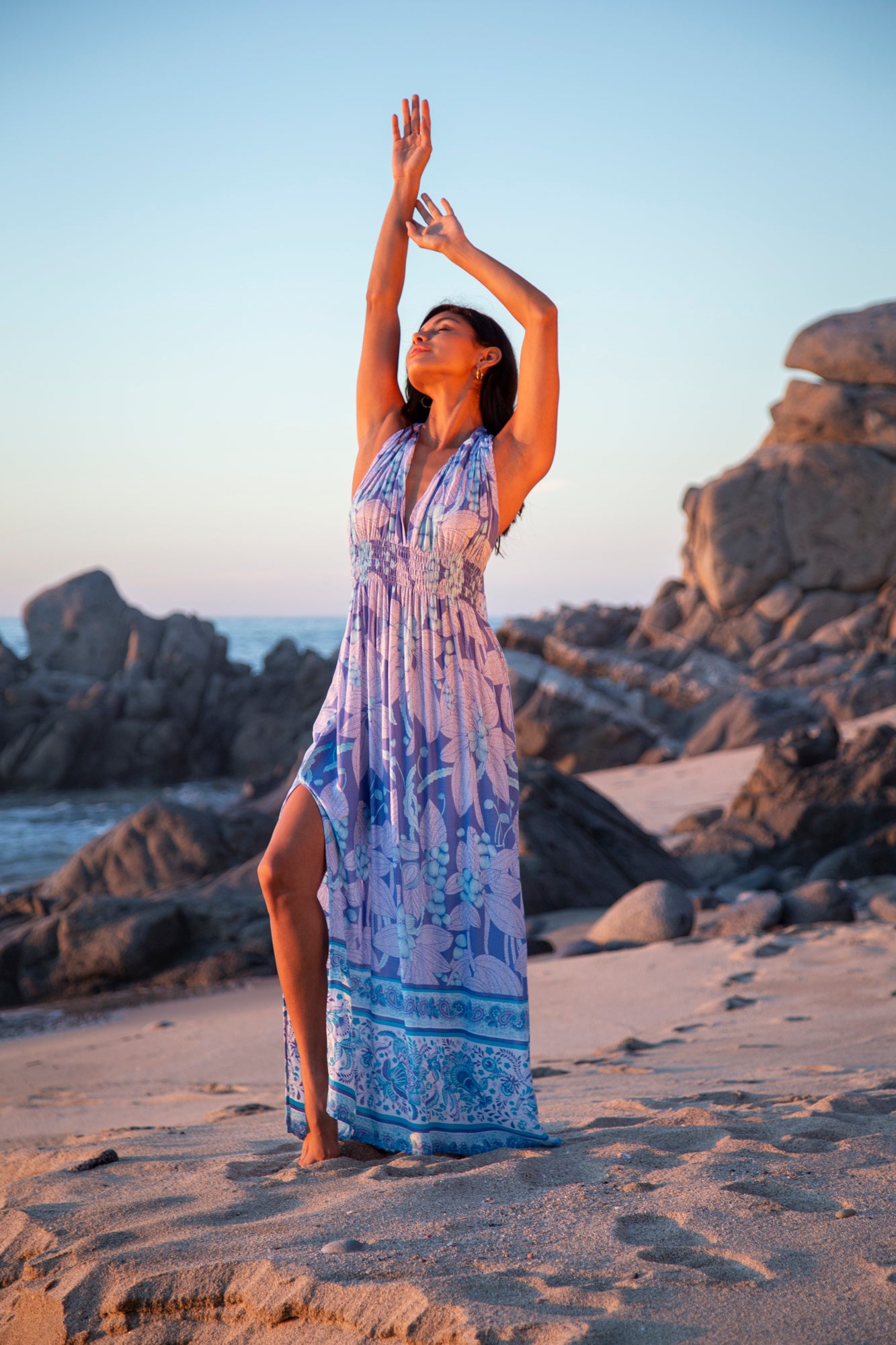 Tammy Infinity Dress in Premium Blue Hawaiian Tammy Infinity Dress in Premium Blue Hawaiian